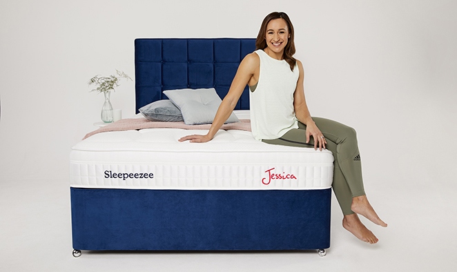  
Completely hypoallergenic, with a luxurious quilted finish, the Sleepeezee Jessica has been recommended by Which? for its quality and beauty. 
This uniquely created foam encapsulated mattress provides edge to edge support. Staycool™ gel allows air and moisture to pass through the surface, for ultimate body temperature regulation. 
It’s this perfect blend of technologies that helps to deliver outstanding comfort and total support, for the perfect night’s sleep.